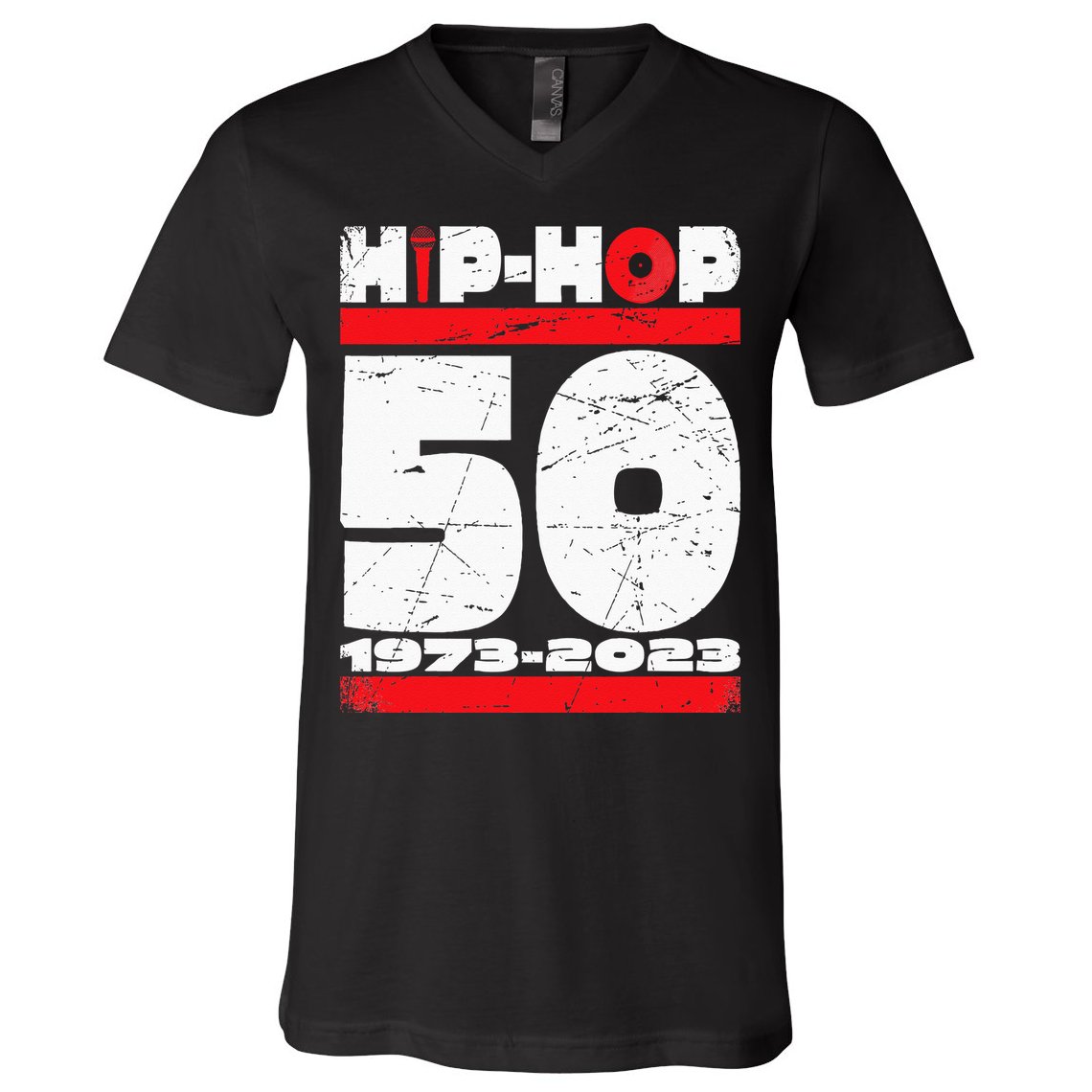 HIP HOP 50 YEARS OLD V-Neck T-Shirt