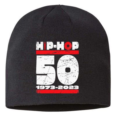 HIP HOP 50 YEARS OLD Sustainable Beanie