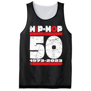 HIP HOP 50 YEARS OLD Mesh Reversible Basketball Jersey Tank