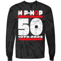 HIP HOP 50 YEARS OLD Tie-Dye Long Sleeve Shirt