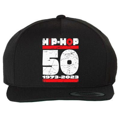 HIP HOP 50 YEARS OLD Wool Snapback Cap