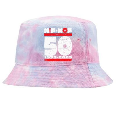 HIP HOP 50 YEARS OLD Tie-Dyed Bucket Hat