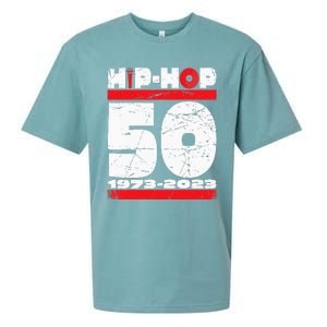 HIP HOP 50 YEARS OLD Sueded Cloud Jersey T-Shirt