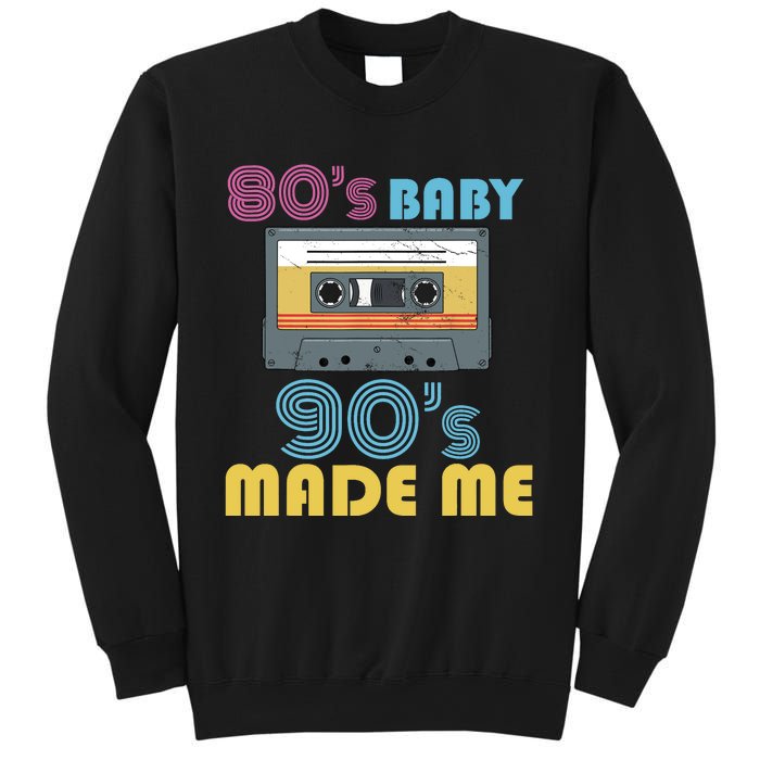 Hip Hop 90s Outfit 80s Baby 90s Made Mes Wo Hip Hop Sweatshirt