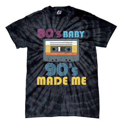 Hip Hop 90s Outfit 80s Baby 90s Made Mes Wo Hip Hop Tie-Dye T-Shirt