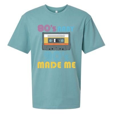 Hip Hop 90s Outfit 80s Baby 90s Made Mes Wo Hip Hop Sueded Cloud Jersey T-Shirt