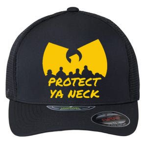 Hip Hop 90s Protect Ya Neck Flexfit Unipanel Trucker Cap