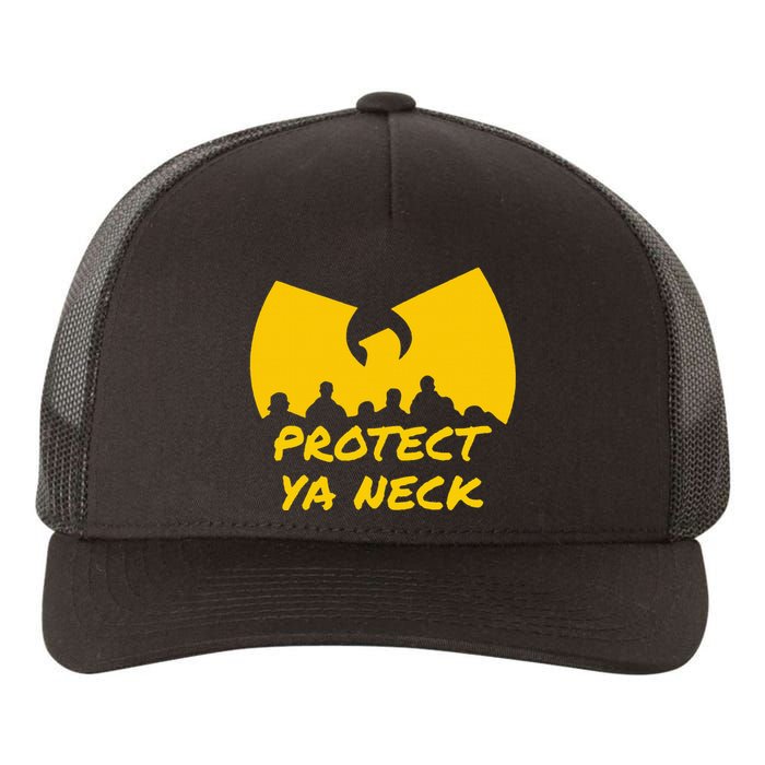 Hip Hop 90s Protect Ya Neck Yupoong Adult 5-Panel Trucker Hat