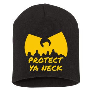 Hip Hop 90s Protect Ya Neck Short Acrylic Beanie