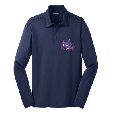 Haunter Silk Touch Performance Long Sleeve Polo