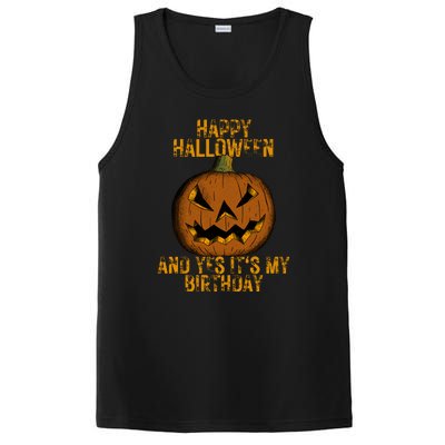 Happy Halloween And Yes Its My Birthday PosiCharge Competitor Tank