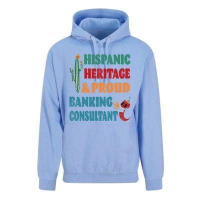 Hispanic Heritage And Proud Banking Consultant Cool Gift Unisex Surf Hoodie