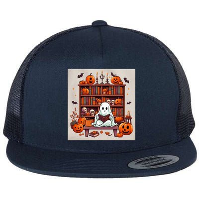 Hallowen Flat Bill Trucker Hat