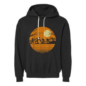 Halloween Garment-Dyed Fleece Hoodie