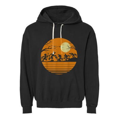 Halloween Garment-Dyed Fleece Hoodie