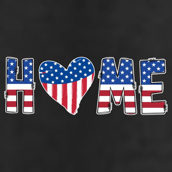 Home Heart American Flag Adult Drive Performance Visor