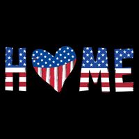 Home Heart American Flag Mug