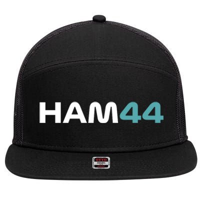 HAM44 7 Panel Mesh Trucker Snapback Hat