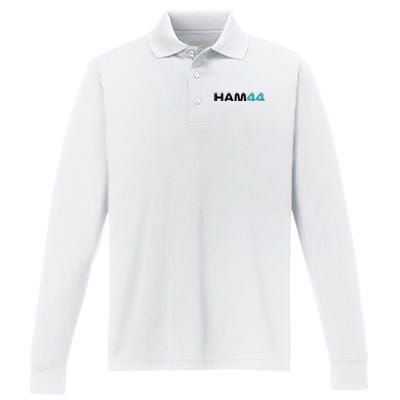 HAM44 Performance Long Sleeve Polo