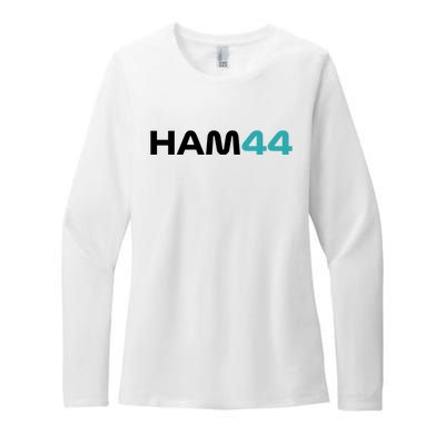 HAM44 Womens CVC Long Sleeve Shirt