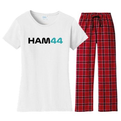 HAM44 Women's Flannel Pajama Set