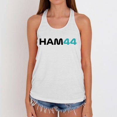 HAM44 Women's Knotted Racerback Tank