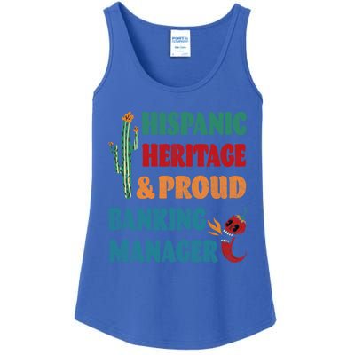 Hispanic Heritage And Proud Banking Ager Gift Ladies Essential Tank