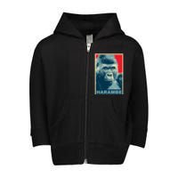 Harambe Toddler Zip Fleece Hoodie