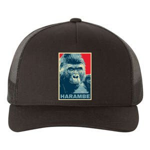 Harambe Yupoong Adult 5-Panel Trucker Hat