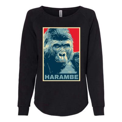 Harambe Womens California Wash Sweatshirt