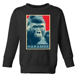 Harambe Toddler Sweatshirt