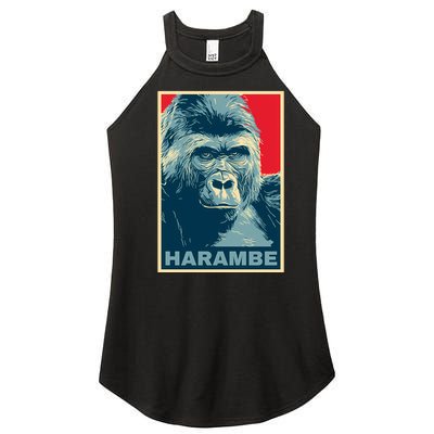 Harambe Women’s Perfect Tri Rocker Tank