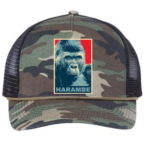 Harambe Retro Rope Trucker Hat Cap