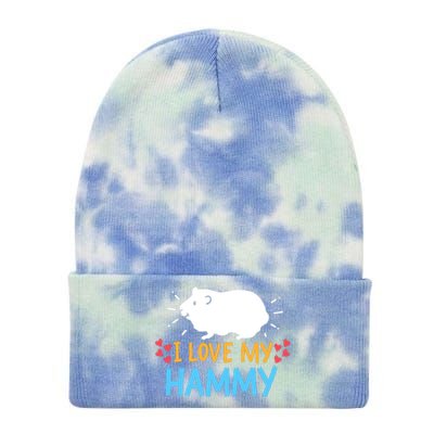 Hamster Tie Dye 12in Knit Beanie