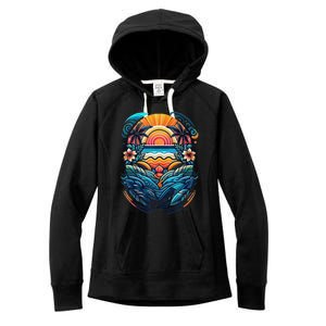 Hawaii Hawaiian Ai Designs Women's Fleece Hoodie