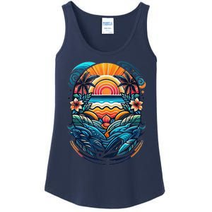 Hawaii Hawaiian Ai Designs Ladies Essential Tank