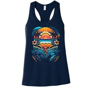 Hawaii Hawaiian Ai Designs Women's Racerback Tank