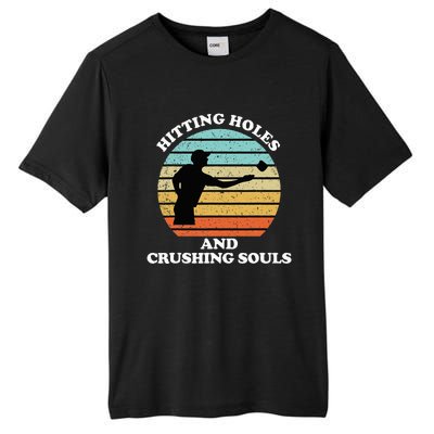 Hitting Holes And Crushing Souls Tall Fusion ChromaSoft Performance T-Shirt