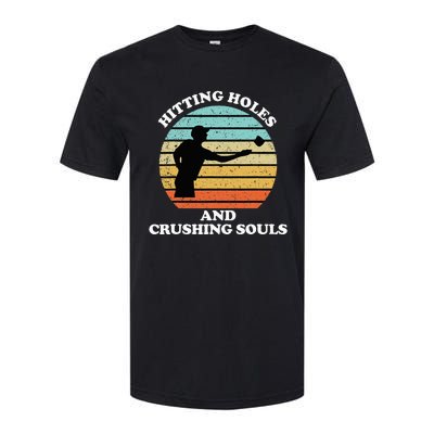 Hitting Holes And Crushing Souls Softstyle CVC T-Shirt