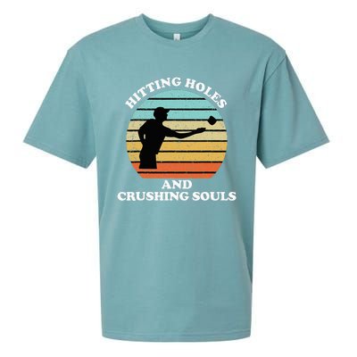 Hitting Holes And Crushing Souls Sueded Cloud Jersey T-Shirt