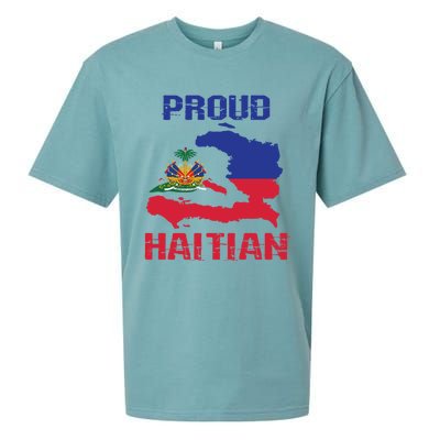 Haiti Haitian America Flag Love Proud Ayiti Country Melanin Great Gift Sueded Cloud Jersey T-Shirt