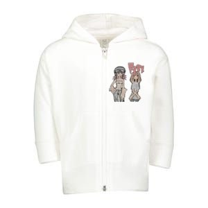 HARUKOxMAMIMI Toddler Zip Fleece Hoodie