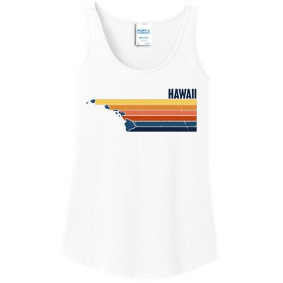 Retro Vintage Hawaii Ladies Essential Tank