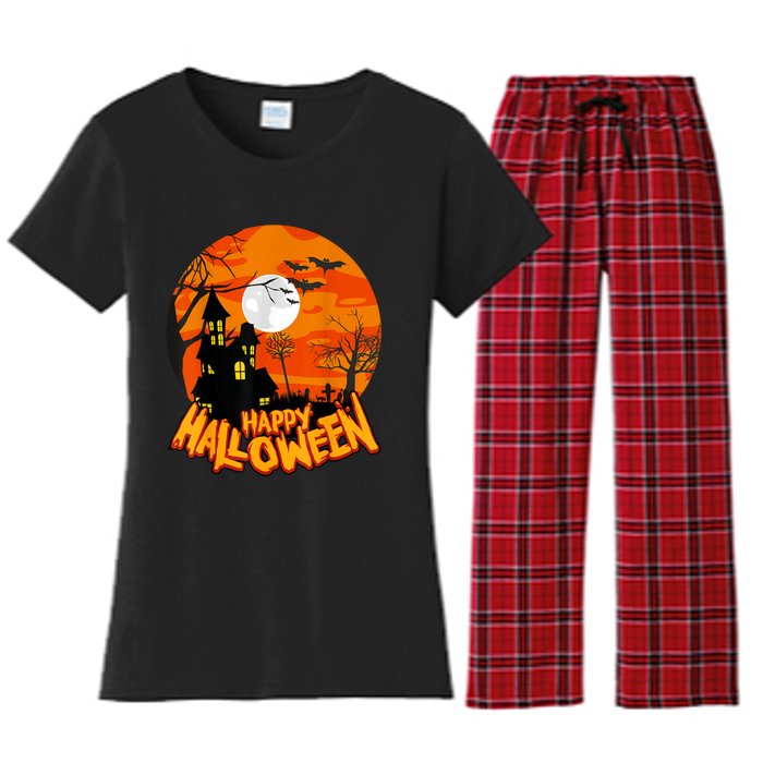 Happy Halloween Apparel Women's Flannel Pajama Set