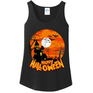 Happy Halloween Apparel Ladies Essential Tank