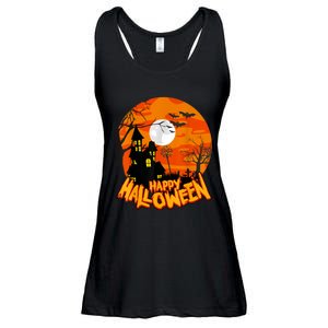 Happy Halloween Apparel Ladies Essential Flowy Tank