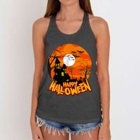 Happy Halloween Apparel Women's Knotted Racerback Tank