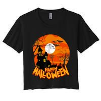 Happy Halloween Apparel Women's Crop Top Tee