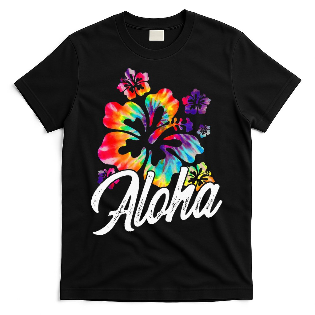Hawaii Hawaiian Aloha Beaches Hibiscus Flowers T-Shirt