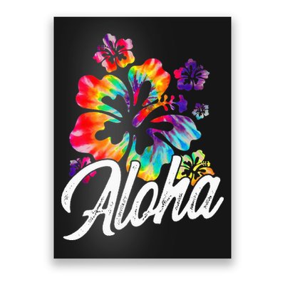 Hawaii Hawaiian Aloha Beaches Hibiscus Flowers Poster